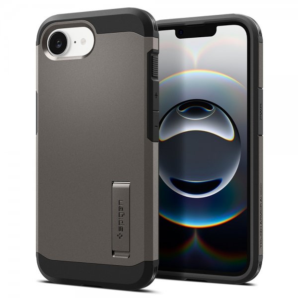 Spigen iPhone 16/17 Cover Tough Armor MagFit Gunmetal