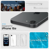 Spigen iPhone 16e/17e Cover Ultra Hybrid Crystal Clear