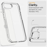 Spigen iPhone 16e/17e Cover Ultra Hybrid Crystal Clear