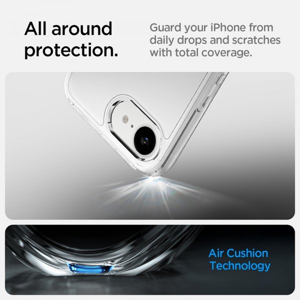 Spigen iPhone 16e/17e Cover Ultra Hybrid Crystal Clear