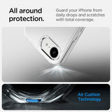 Spigen iPhone 16e/17e Cover Ultra Hybrid Crystal Clear