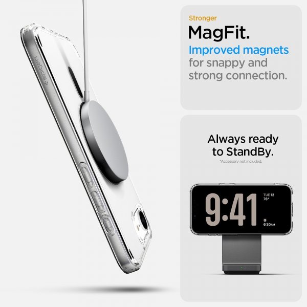Spigen iPhone 16/17 Cover Ultra Hybrid MagFit Carbon Fiber
