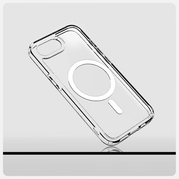 Spigen iPhone 16e/17e Cover Ultra Hybrid MagFit Klar Hvid
