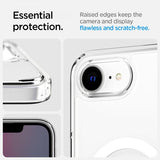 Spigen iPhone 16e/17e Cover Ultra Hybrid MagFit Klar Hvid