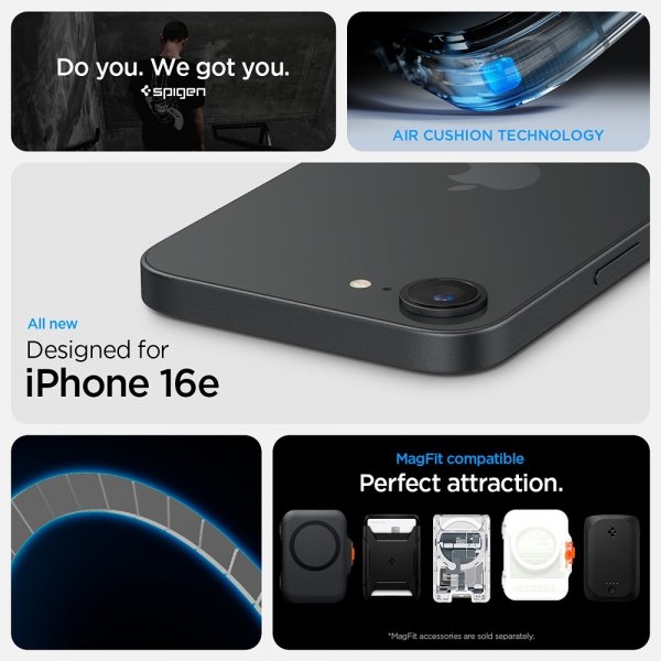 Spigen iPhone 16/17 Cover Ultra Hybrid MagFit Frost White