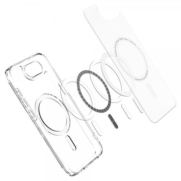 Spigen iPhone 16/17 Cover Ultra Hybrid MagFit Frost White