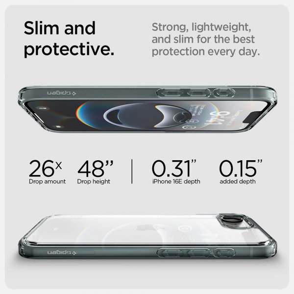 Spigen iPhone 16/17 Cover Ultra Hybrid Space Crystal