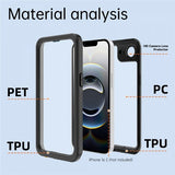 Redpepper iPhone 16e/17e Cover Vandtæt IP68 Sort