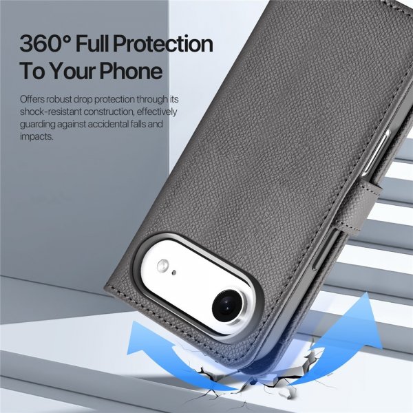 Dux Ducis iPhone Air Cover 2-i-1 Lawa Series MagSafe Grå