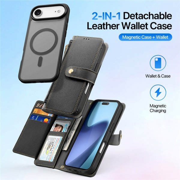 Dux Ducis iPhone Air Cover 2-i-1 Lawa Series MagSafe Sort
