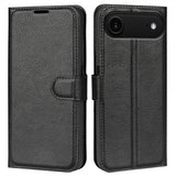iPhone Air Etui Litchi Sort