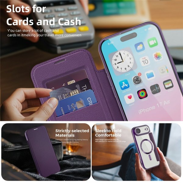 iPhone Air Cover MagSafe Lilla