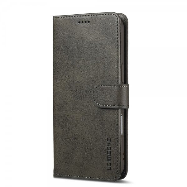 Lc.Imeeke iPhone Air Cover med Kortplads Stativfunktion Grå