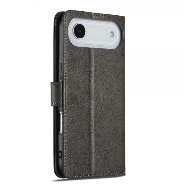 Lc.Imeeke iPhone Air Cover med Kortplads Stativfunktion Grå