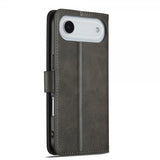 Lc.Imeeke iPhone Air Cover med Kortplads Stativfunktion Grå