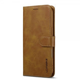 Lc.Imeeke iPhone Air Cover med Kortplads Stativfunktion Lysebrun