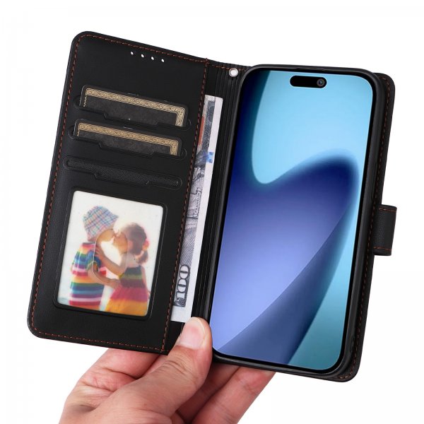 Betopnice iPhone Air Cover med aftageligt Cover 005 Sort