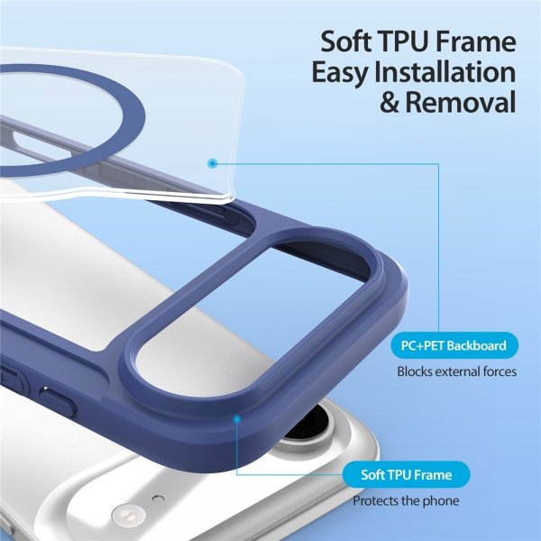 Dux Ducis iPhone Air Cover Skin X Pro Series MagSafe Blå