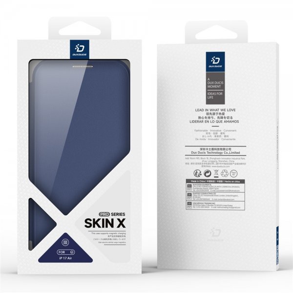 Dux Ducis iPhone Air Cover Skin X Pro Series MagSafe Blå
