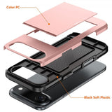 iPhone Air Cover med Kortplads Sort