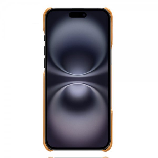 iPhone Air Etui med To Kortrum Lysebrun