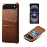 iPhone Air Etui med To Kortrum Mørkebrun