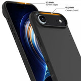Nordic Covers iPhone Air Cover Silikone Feather Series MagSafe Raven Black