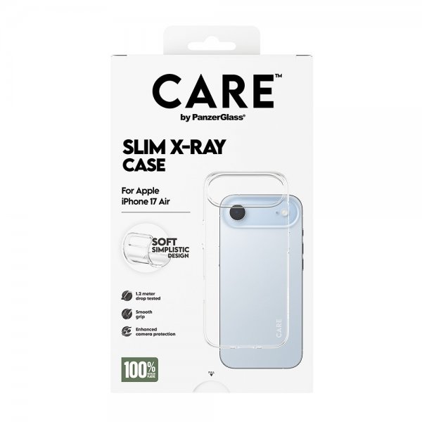 CARE by PanzerGlass iPhone Air Cover Slim X-Ray Transparent