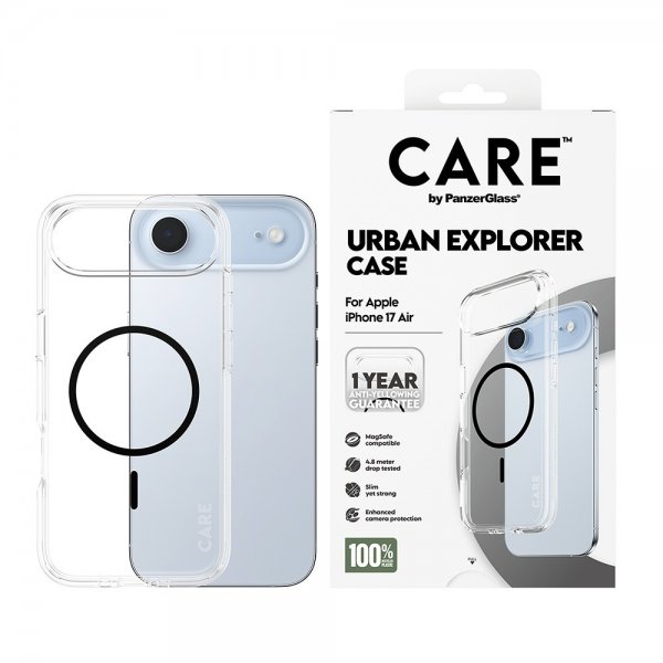CARE by PanzerGlass iPhone Air Cover Urban Explorer MagSafe Sort