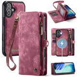 CaseMe iPhone 17 Etui 008 Series Aftageligt Cover Rød