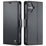CaseMe iPhone 17 Etui 023 Series Sort
