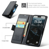 CaseMe iPhone 17 Etui 023 Series Sort