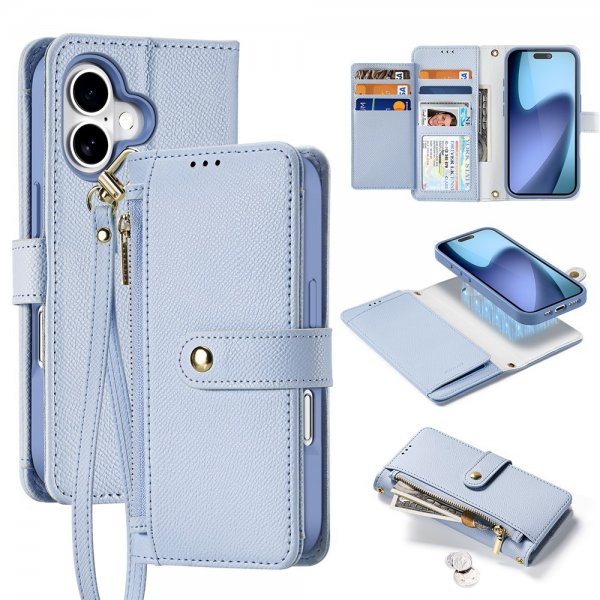 Dux Ducis iPhone 17 Etui 2-i-1 Lawa Series MagSafe Blå