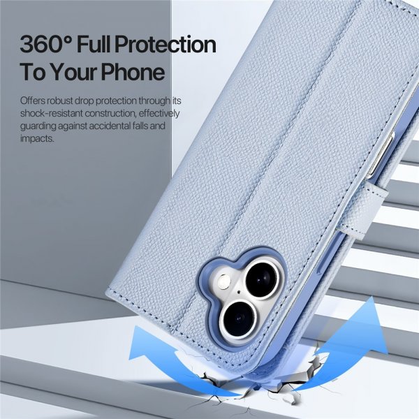 Dux Ducis iPhone 17 Etui 2-i-1 Lawa Series MagSafe Blå