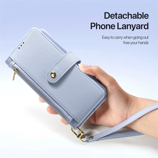 Dux Ducis iPhone 17 Etui 2-i-1 Lawa Series MagSafe Blå