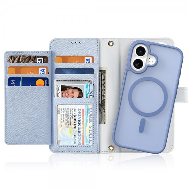 Dux Ducis iPhone 17 Etui 2-i-1 Lawa Series MagSafe Blå