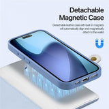Dux Ducis iPhone 17 Etui 2-i-1 Lawa Series MagSafe Blå