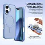 Dux Ducis iPhone 17 Etui 2-i-1 Lawa Series MagSafe Blå