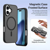 Dux Ducis iPhone 17 Etui 2-i-1 Lawa Series MagSafe Sort