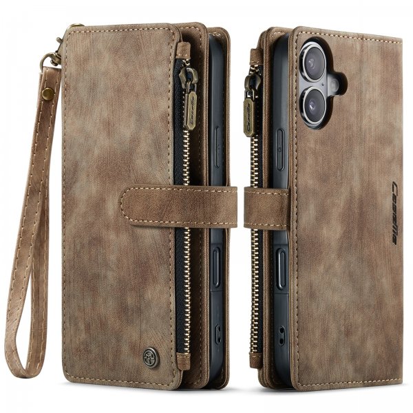 CaseMe iPhone 17 Etui C30 Serie Brun