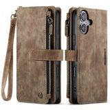 CaseMe iPhone 17 Etui C30 Serie Brun