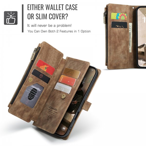 CaseMe iPhone 17 Etui C30 Serie Brun