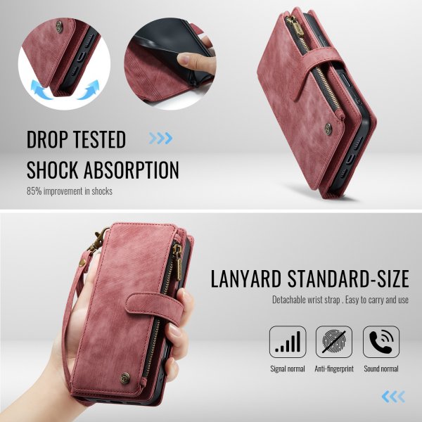 CaseMe iPhone 17 Etui C30 Serie Rød