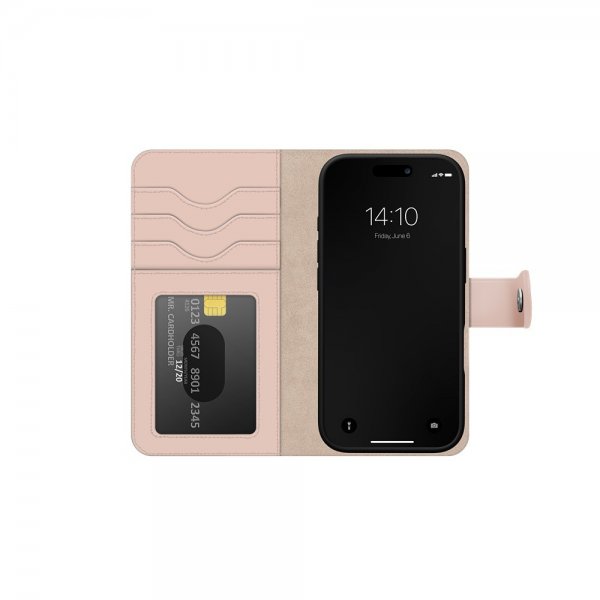 Ideal of Sweden iPhone 17 Etui Magnet Wallet+ MagSafe Rosa