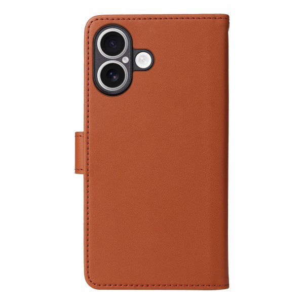 Betopnice iPhone 17 Etui med Aftageligt Cover 005 Brun