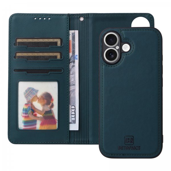 Betopnice iPhone 17 Etui med Aftageligt Cover 005 Grøn