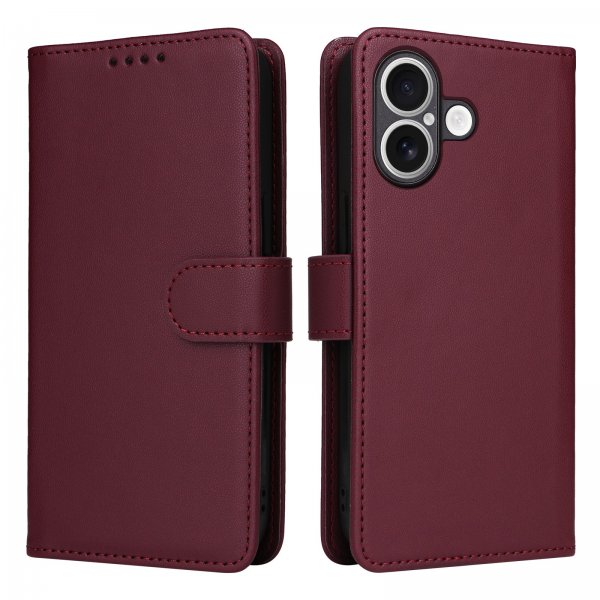 Betopnice iPhone 17 Etui med Aftageligt Cover 005 Rød