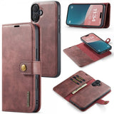 Dg.Ming iPhone 17 Etui med Aftageligt Cover Rød