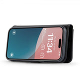 Dg.Ming iPhone 17 Etui med Aftageligt Cover Sort