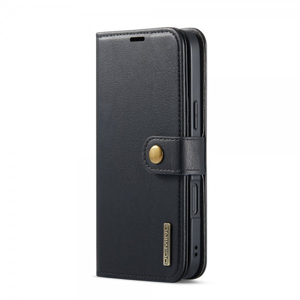 Dg.Ming iPhone 17 Etui med Aftageligt Cover Sort